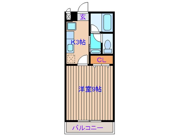 ロイヤルステ－ジ宮城野の物件間取画像